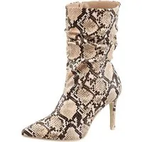 Aniston SHOES Stiefelette mit Raffungen am slouchy Schaft