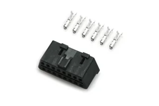 OBD Diagnose Buchse Stecker weiblich 16-polig inkl. 6 Kontakte