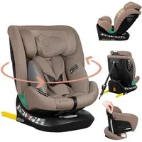 lionelo Autokindersitz BASTIAAN ONE i-SIZE, ab: ab Geburt, bis: 12 Jahren, ab: 40,00 cm, bis: 150,00 cm, (Set), 4 in 1/i-Size/Dri-Seat/360 Grad/0-36kg