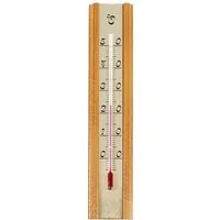 TFA Dostmann Raumthermometer Zimmer-Thermometer Eiche, 1-tlg.