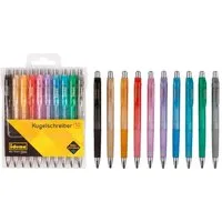 Idena Kugelschreiber Idena 500275 - Kugelschreiber, 10 Stück, blauschreibend