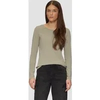 s.Oliver Langarmshirt T-Shirt Longsleeve im Slim Fit aus Baumwollstretch