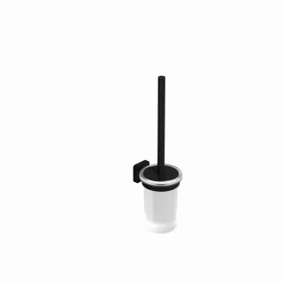 Kludi VELA S Toilettenbürstengarnitur mattschwarz, 2597439 2597439