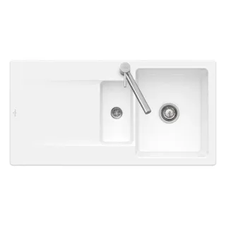 Villeroy und Boch 33370FFU 33370F 980x220x490mm Rechteck Ivory C+