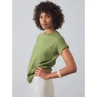 HONEST BASICS T-Shirt Flügelärmeln aus Bio- und recycelter Baumwolle