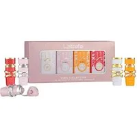 Lattafa Duft-Set Yara und Yara Candy Set EDP 2x100ml + Parfümzerstäuber (leer) Set