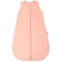 Makian Schlafsack Interlock - Apricot - Gr. 90, Baby Schlafsack - Leichter Sommerschlafsack ohne Ärmel, 100% Baumwolle
