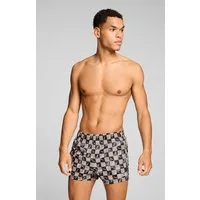 PUMA Badeshorts PUMA SWIM MEN PRINTED CAT SHORT SHORTS mit Gummizug und seitlichen Taschen