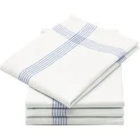 ZOLLNER Geschirrtuch, (Spar-Set, 4-tlg), 50 x 70 cm, 100% Leinen, vom Hotelwäschespezialisten