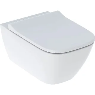 Geberit Smyle Square Set Wand-WC mit WC-Sitz 500683002