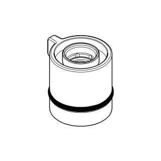 Grohe Griff 48041 hard graphite gebürstet, 48041AL0 48041AL0