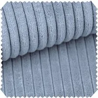 novely® Stoff PORTO - Polsterstoff in Breitcord-Optik - Ultraweicher Möbelstoff, Samtige Haptik, Reißfest, Fusselfrei, Robust, Meterware, 1lfm