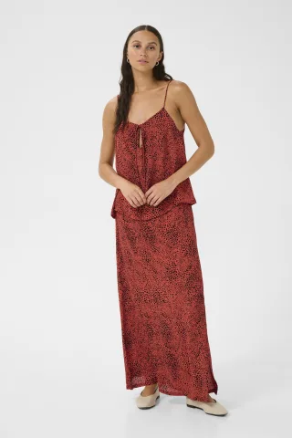 Rock Loose fit Grenadine Graphic Animal red