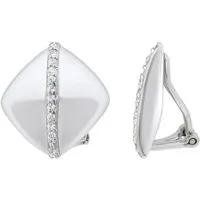 Sternvoll Paar Ohrclips Schmerzfreie Clip-On Ohrringe, schmerzfreie Ohrclips - 925 Sterling Silber