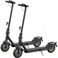 iscooter E-Scooter 8,5 Zoll E-Scooter mit Straßenzulassung ABE, Doppelfederung, 350,00 W, 20,00 km/h, 30 KM Reichweite, klappbar, Duales Bremssystem, Belastung bis 120kg