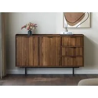 Beautysofa Kommode Evron mit 3 Schubladen, 2 Türen (zwei moderne Farben zur Auswahl), Breite: 150 cm