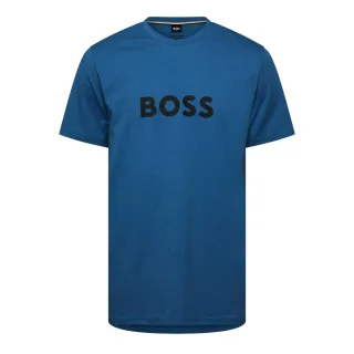 Boss - T-Shirt für Herren, Baumwolle (Leuchtendes Blau)
