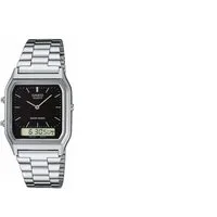 Casio Funk Luxusuhr Casio Classic Men's Black Watch - AQ-230A-1DMQYES, (1-tlg)