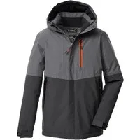 Killtec Funktionsjacke KOW 222 BYS JCKT Wind- u. wasserdichte Kinderjacke mit Fleece, reflektierender Print