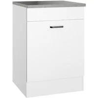 OPTIFIT Spülenschrank OPTImulti Breite 60 cm, mit 1 Auszug, Metallgriffe