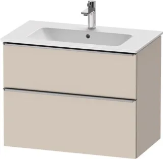 Duravit D-Neo Waschtischunterbau wandhängend Taupe Matt 810x462x625 mm - DE4362070910000 DE4362070910000
