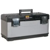 FatMax Metall-Kunststoff, Werkzeugbox silber/schwarz
