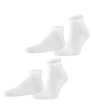 FALKE - FALKE Happy 2-Pack Herren white - Gr. - 48.5