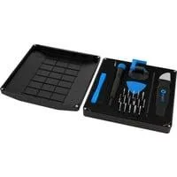 Essential Electronics Toolkit v2.2, Werkzeug-Set schwarz/blau, 23-teilig