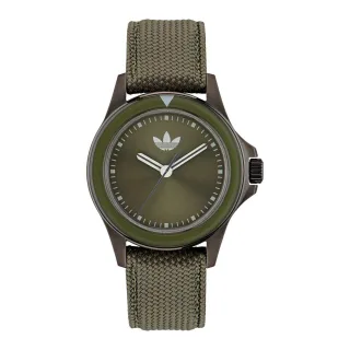 Adidas Originals Expression One Unisex grüne Uhr AOFH23017
