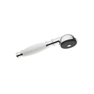 Dornbracht Metall-Handbrause mit Porzellangriff (weiß) MADISON 28002970 Chrom 28002970-00