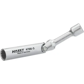 HAZET Zündkerzen Schlüssel Vierkant 10 mm (3/8 Zoll) - 4766-3