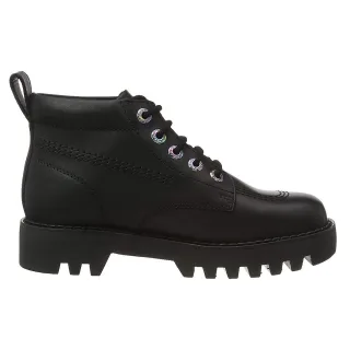 Kicker Kizziie höhere Frauen schwarze Stiefel