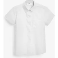 Next Langarmbluse 2er-Pack Regular Fit Kurzarm-Hemden für die Schule (2-tlg)
