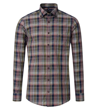 CASAMODA - Freizeithemd blau - Gr. - 3XL