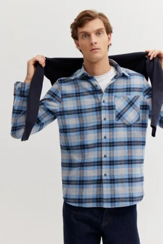 BASEFIELD - He.-Freizeithemd 1/1 grey - Gr. - XXL