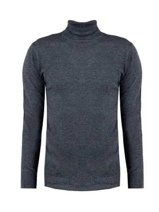 Xagon Man Pullover Turtleneck Herren grau