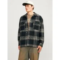 Jack & Jones Langarmhemd JORVESTERBRO CHECK OVERSHIRT LS SN