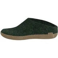 glerups dk Ledersohle Pantoffel (1-tlg) Pantoffeln - Aus 100% reiner Naturwolle, Schützt vor Geruch