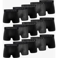 FortyFour Boxershorts Herren Männer Unterhosen Baumwolle Premium Qualität perfekte Passform (15er Pack, 15er Pack)