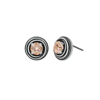 konplott - Ohrstecker - Cages beige/silver