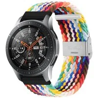 Sunicol Uhrenarmband 20mm/ 22mm, verstellbar, Nylon geflochten, Ersatzarmband mit Schließe