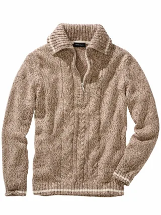 Mey & Edlich Herren Yachtclub-Troyer Beige 35 % Polyamid, 30 % Wolle, 30 % Viskose, 5 % Kaschmir