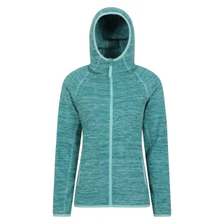 Mountain Warehouse Damen/Damen Lleyn II Melange Full Zip Hoodie (Teal)