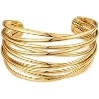 LuxusKollektion Armreif Armreif Gold Offen Verstellbar Manschette Damen Goldem Armband 1