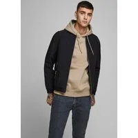 Jack & Jones Blouson JJERUSH mit Stehkragen und Reißverschlusstaschen unifarben, modisch, regular fit, Polyester