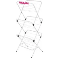 VELKEA Turmwäscheständer V200 Vertikaler Wäschetrockner, stehend, aus Stahl, Faltschloss