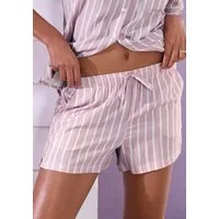 LASCANA Schlafshorts mit kleinen Schlitzen am Saum