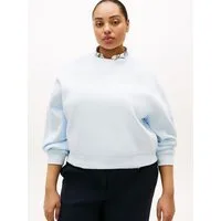 Tommy Hilfiger Curve Sweatshirt CRV CORP LOGO MDRN SWTSRT in großen Größen