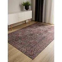 benuta Teppich George, rechteckig, Höhe: 5 mm, Vintage-Look, Kurzflor, Teppich Wohnzimmer, Schlafzimmer, Waschbar