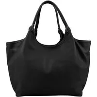 BRISE TASCHE Shopper Echtleder Schultertasche & Shopper, Echtleder, handgefertigt, abnehmbarer Schulterriemen, 3 Fächer